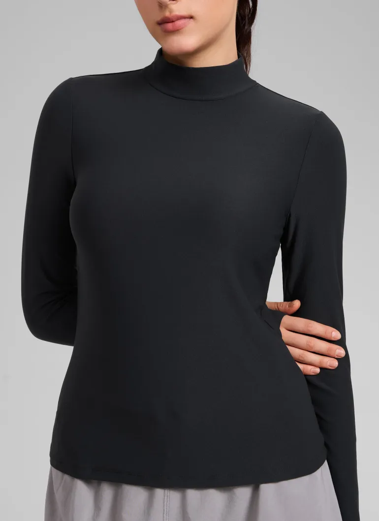 Cloudweight Mock Neck Long Sleeve