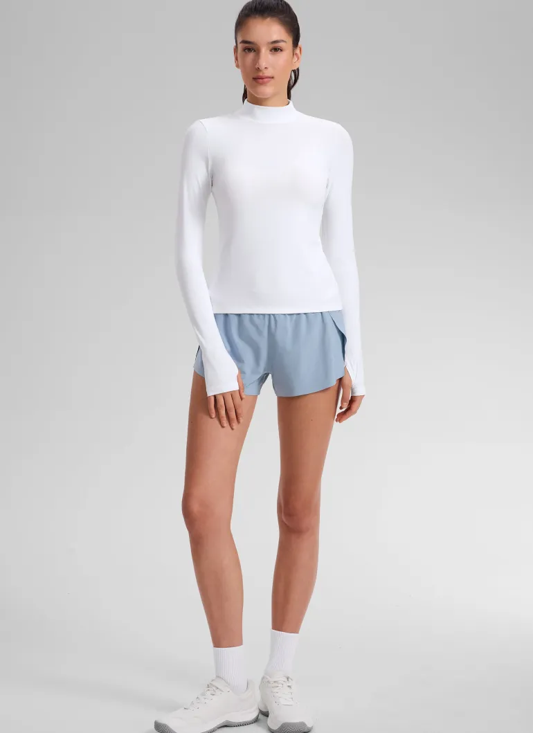 Cloudweight Mock Neck Long Sleeve