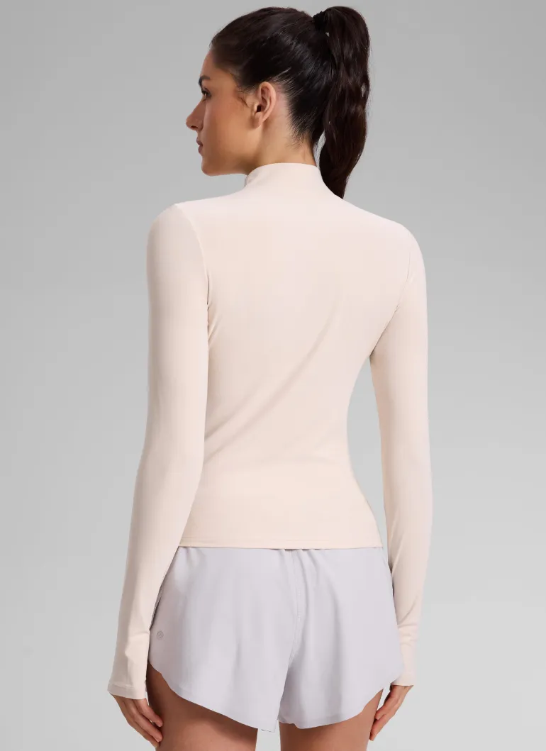 Cloudweight Mock Neck Long Sleeve