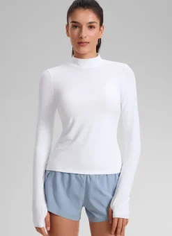 Cloudweight Mock Neck Long Sleeve