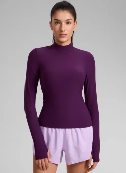 Cloudweight Mock Neck Long Sleeve
