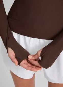 Cloudweight Mock Neck Long Sleeve