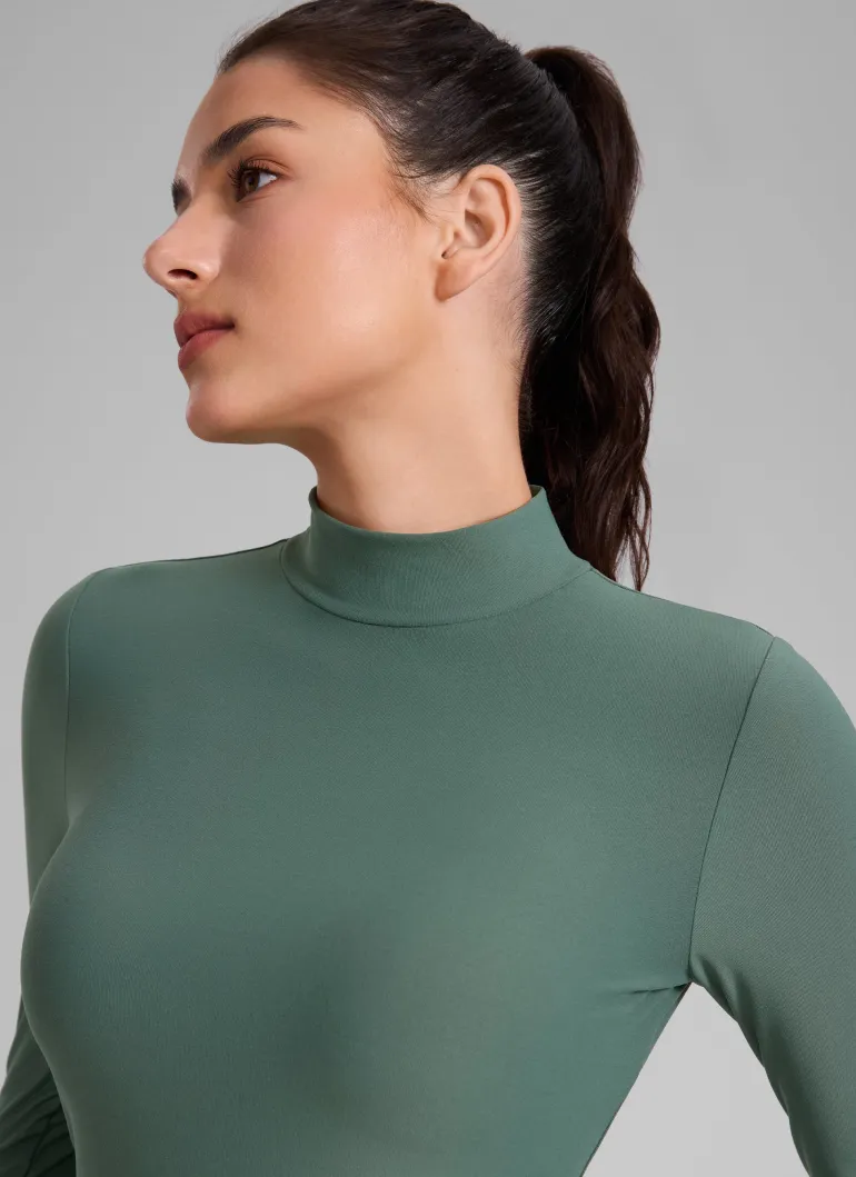 Cloudweight Mock Neck Long Sleeve