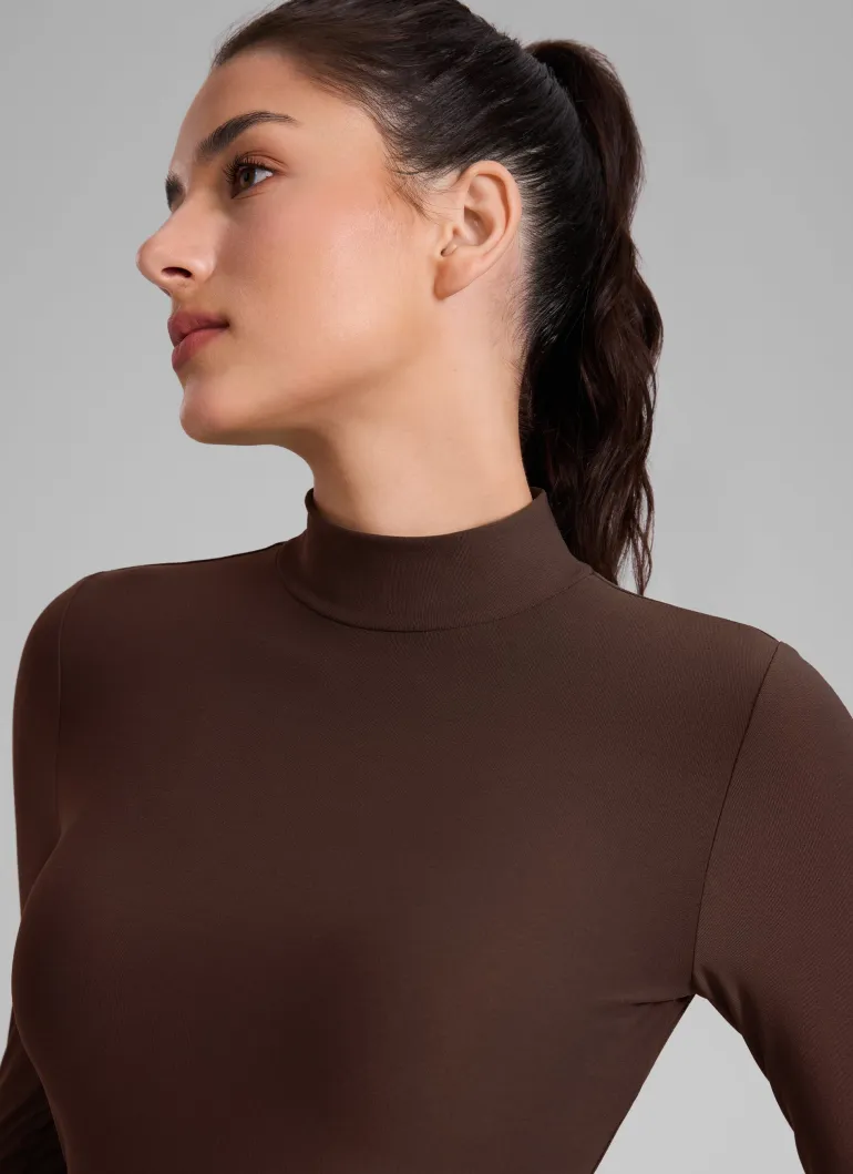 Cloudweight Mock Neck Long Sleeve