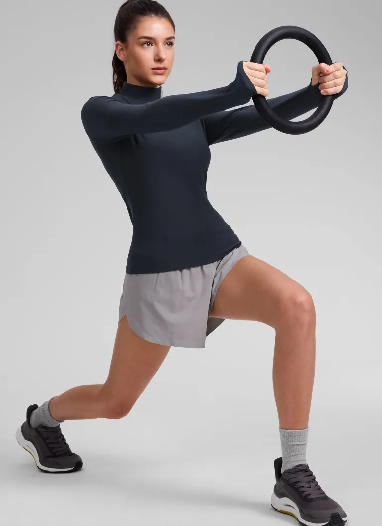 Cloudweight Mock Neck Long Sleeve