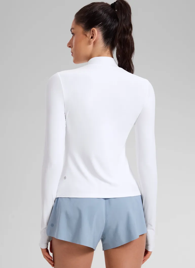 Cloudweight Mock Neck Long Sleeve