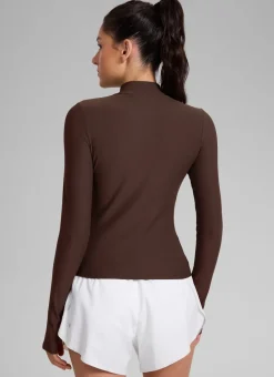 Cloudweight Mock Neck Long Sleeve