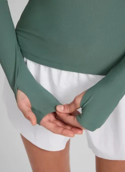 Cloudweight Mock Neck Long Sleeve