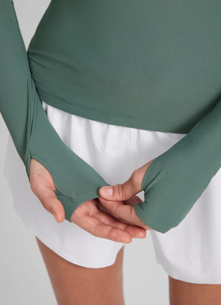 Cloudweight Mock Neck Long Sleeve