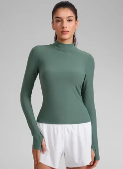 Cloudweight Mock Neck Long Sleeve