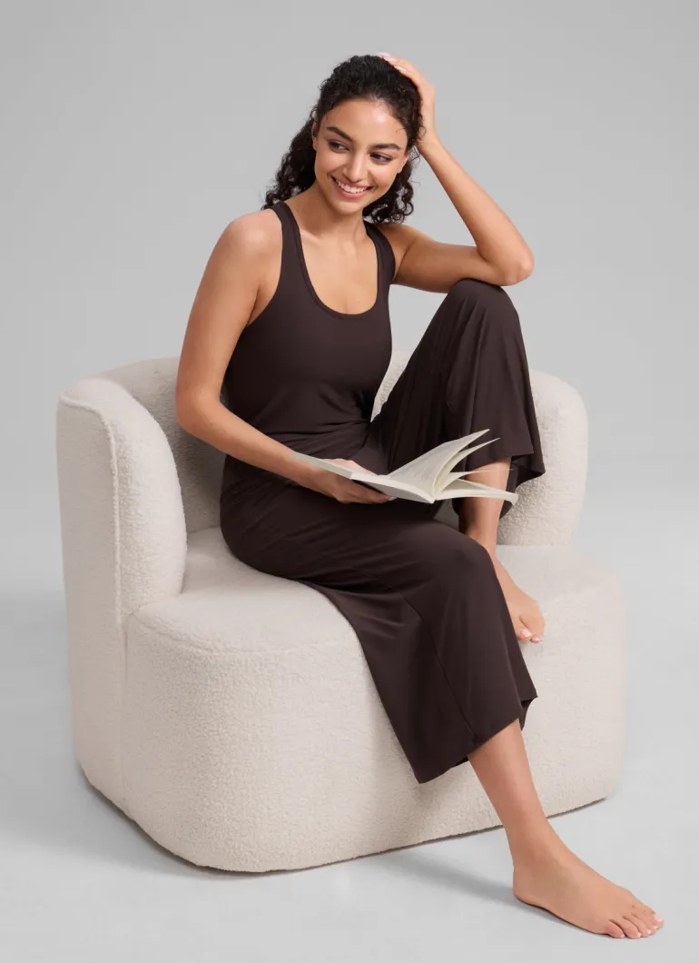 Cloudweight Racerback Wide Leg Jumpsuit