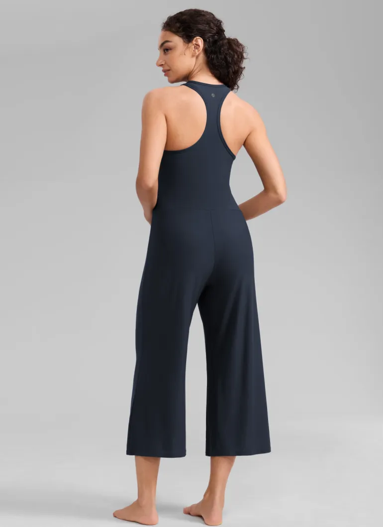 Cloudweight Racerback Wide Leg Jumpsuit