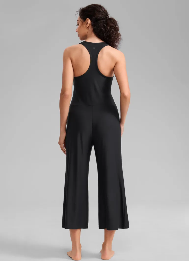 Cloudweight Racerback Wide Leg Jumpsuit