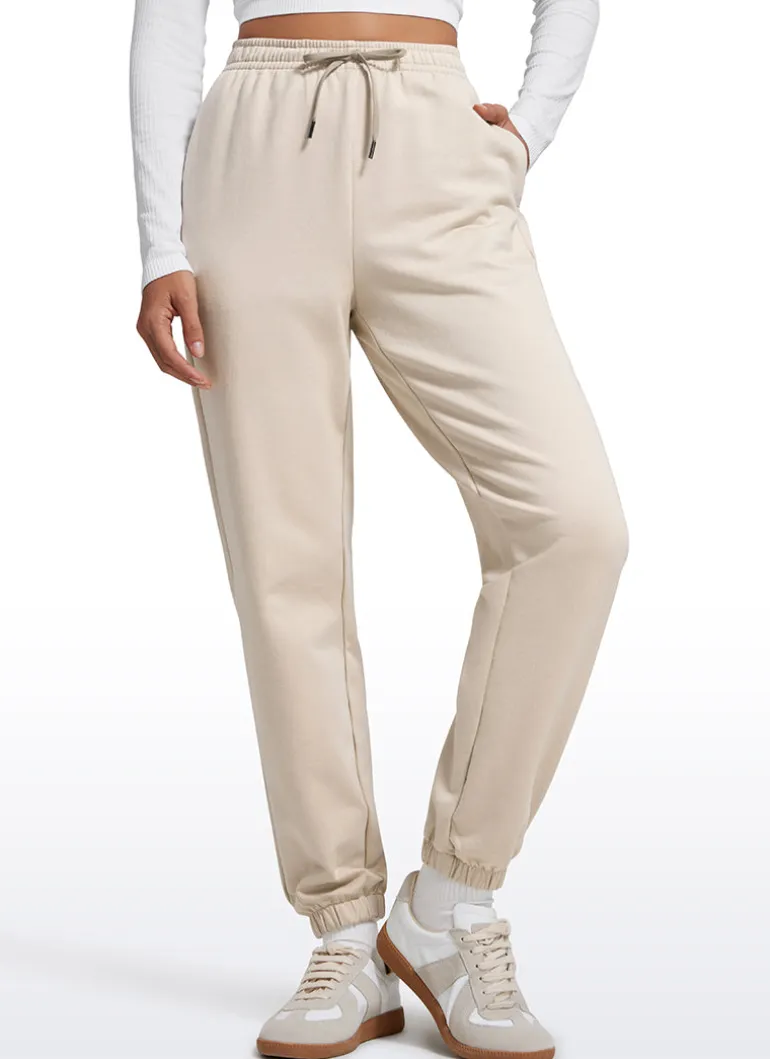 Cotton Fleece Pocket Sweatpant 28"