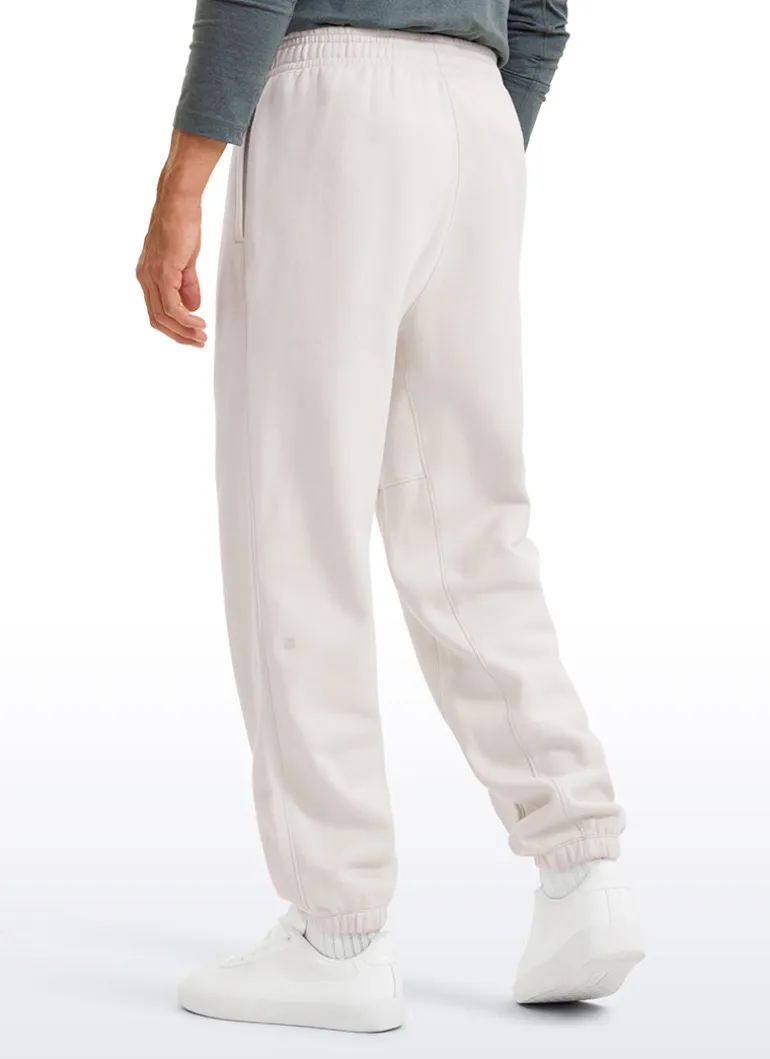 Cotton Fleece Sweatpants with Pockets 32''