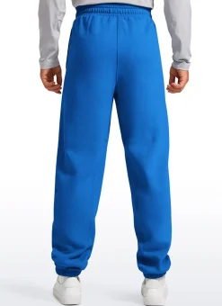 Cotton Fleece Sweatpants with Pockets 32''