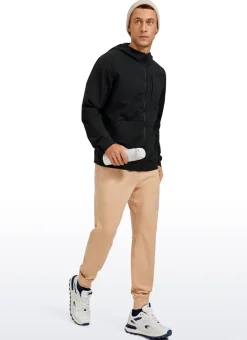 Cotton Terry Zip-up Jackets with Pockets