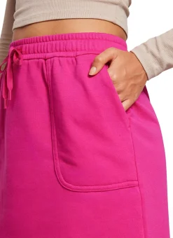 Down the Street Pocket Sweat Jersey Skirt 17''