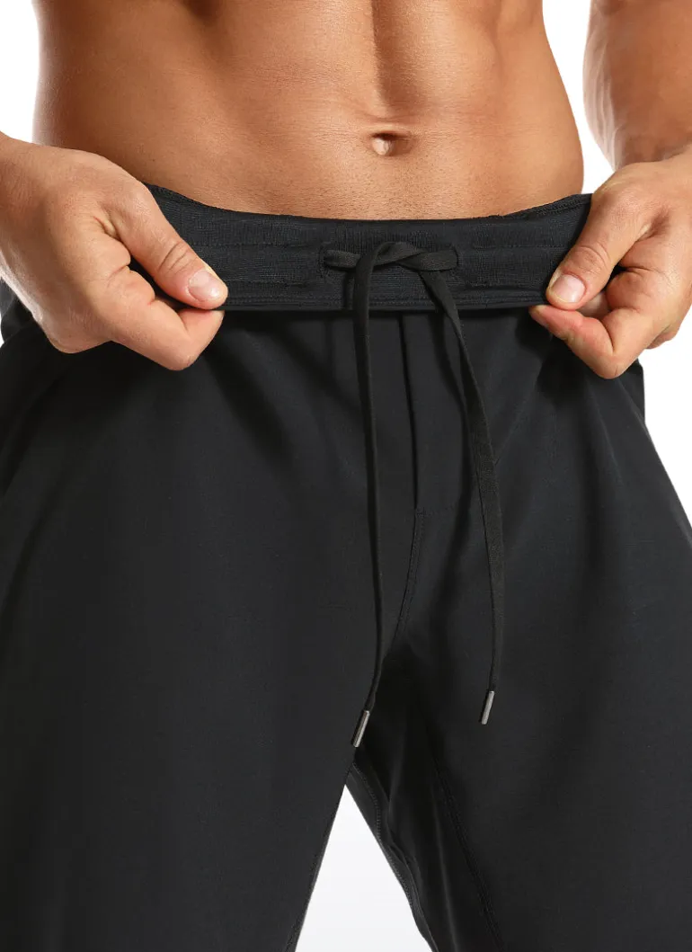Feathery-Fit Athletic Shorts 9''- Lined