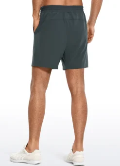 Feathery-Fit Athletic Shorts 7''- Lined