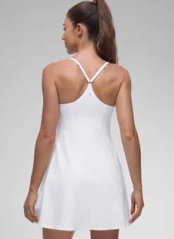 Feathery-Fit Drapey Built in Bra Liner Dress