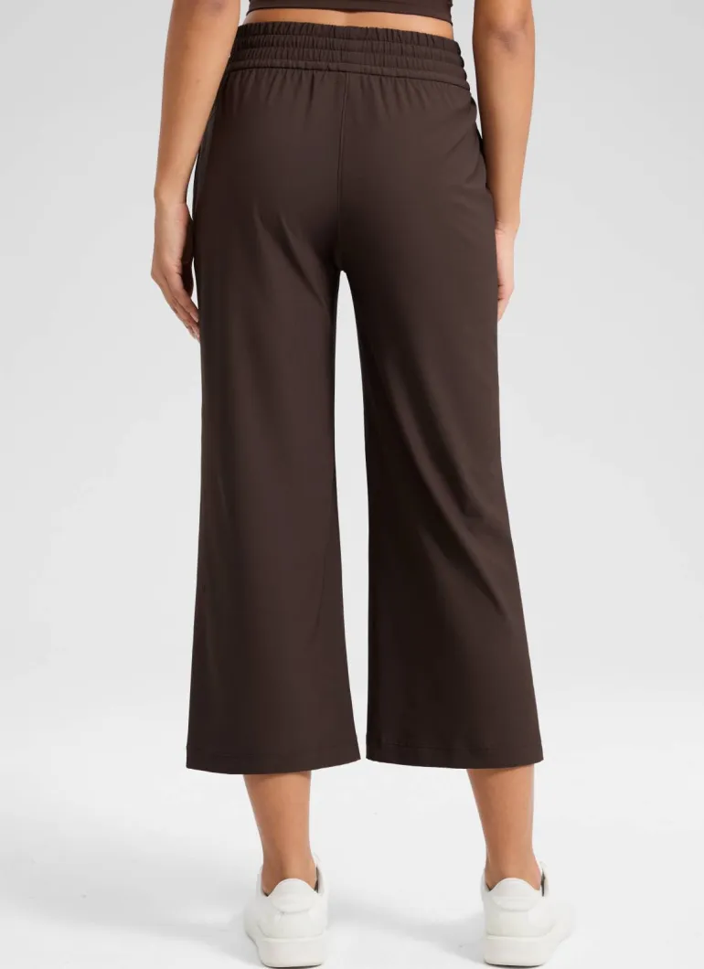 Feathery-Fit Drapey High Rise Flare Pant 23"