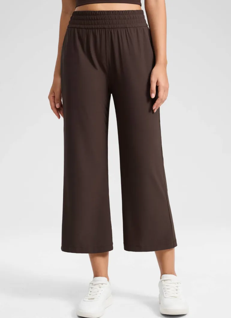 Feathery-Fit Drapey High Rise Flare Pant 23"