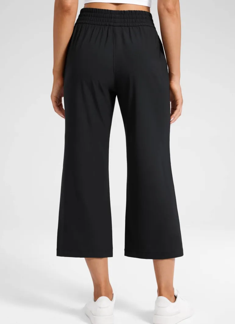 Feathery-Fit Drapey High Rise Flare Pant 23"