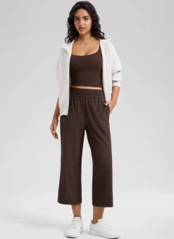 Feathery-Fit Drapey High Rise Flare Pant 23