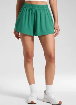 Feathery-Fit Drapey Relaxed Fit Shorts 2.5"