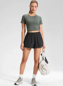 Feathery-Fit Drapey Relaxed Fit Shorts 2.5