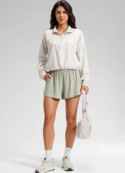 Feathery-Fit Drapey Relaxed Fit Shorts 2.5