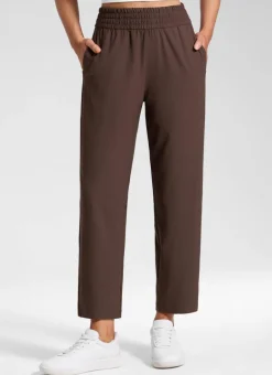 Feathery-Fit Drapey Tapered Ankle Pant 27