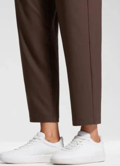 Feathery-Fit Drapey Tapered Ankle Pant 27