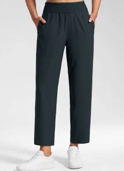 Feathery-Fit Drapey Tapered Ankle Pant 27