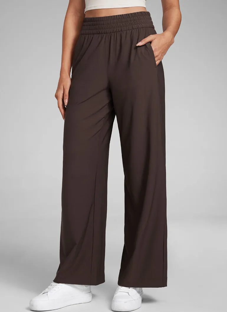 Feathery-Fit Drapey Wide Leg Pant 30"