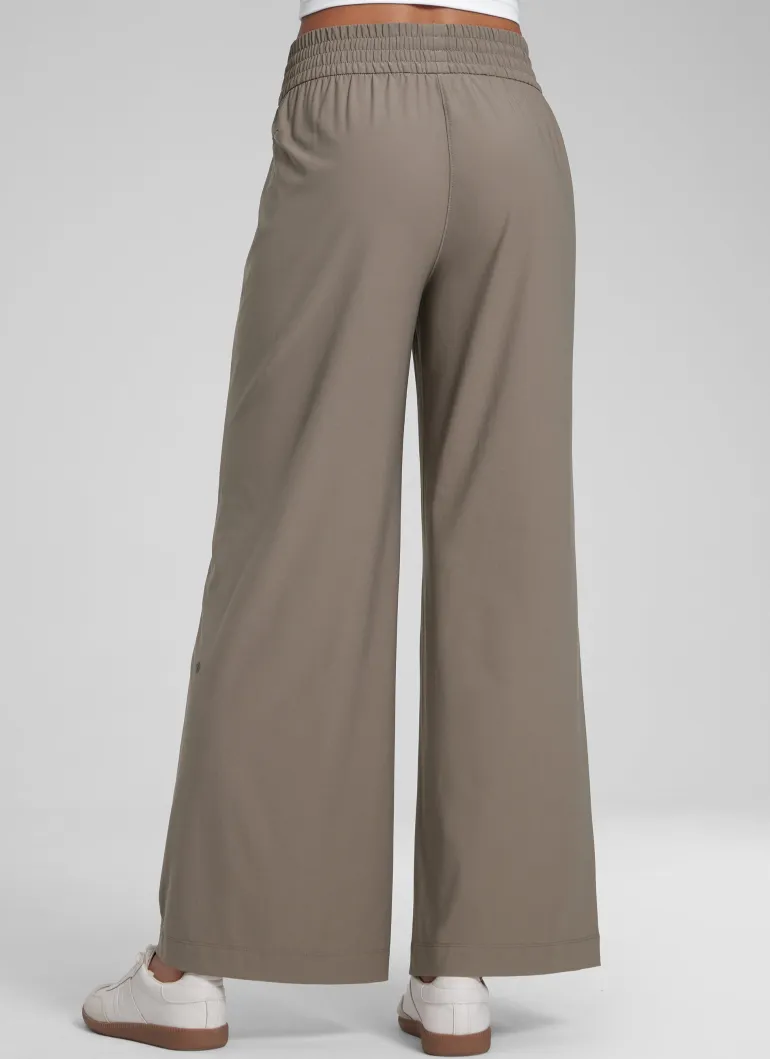 Feathery-Fit Drapey Wide Leg Pant 30"