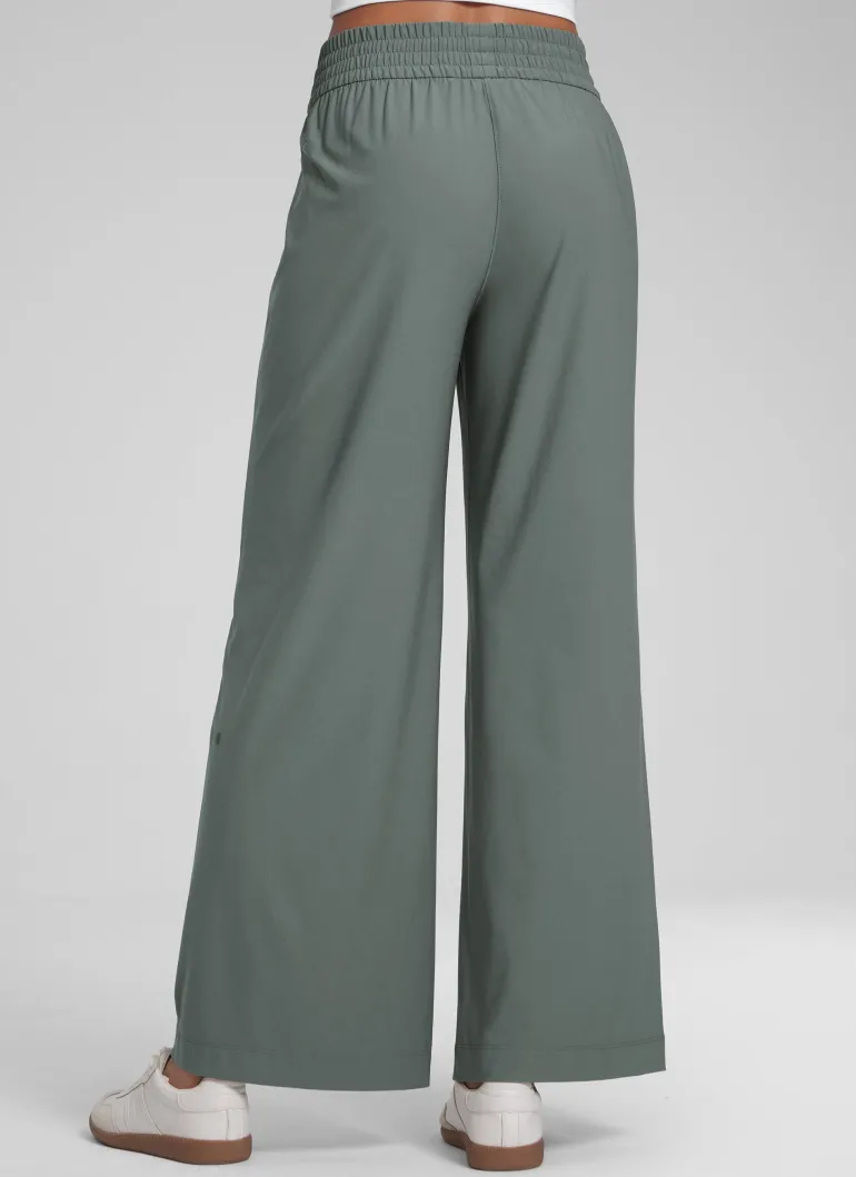 Feathery-Fit Drapey Wide Leg Pant 30"