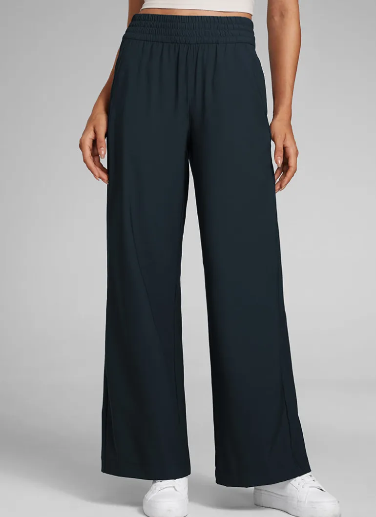 Feathery-Fit Drapey Wide Leg Pant 30"