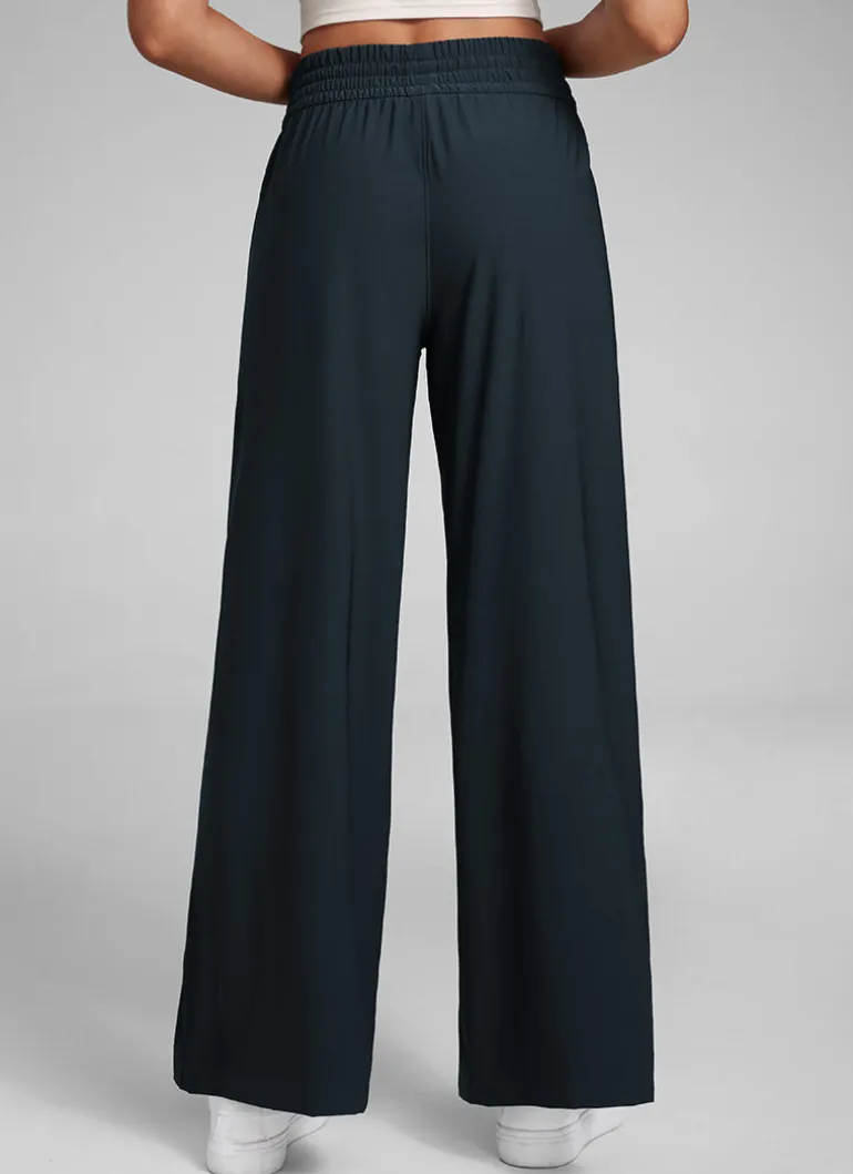 Feathery-Fit Drapey Wide Leg Pant 30"