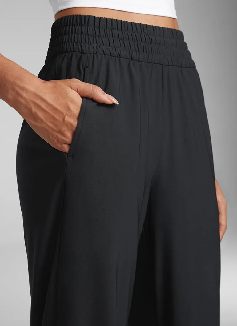 Feathery-Fit Drapey Wide Leg Pant 30"