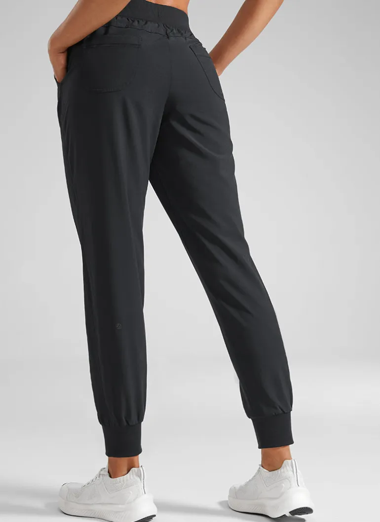 Feathery-Fit Drawstring Pocket Jogger 28''