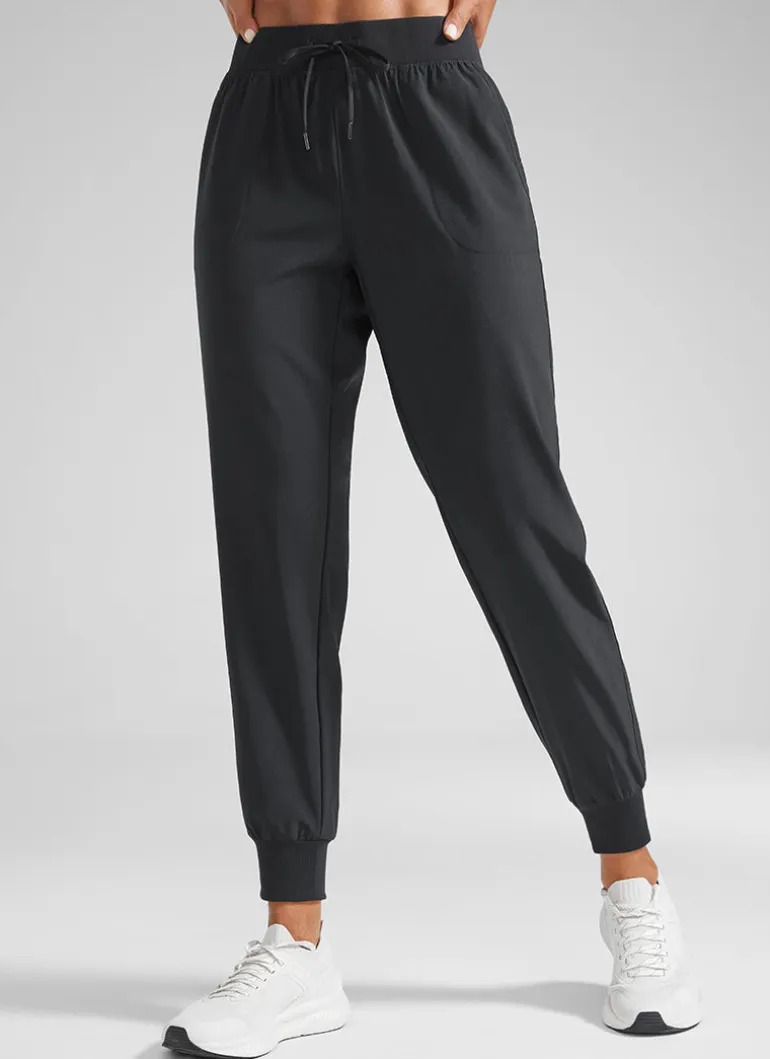 Feathery-Fit Drawstring Pocket Jogger 28''