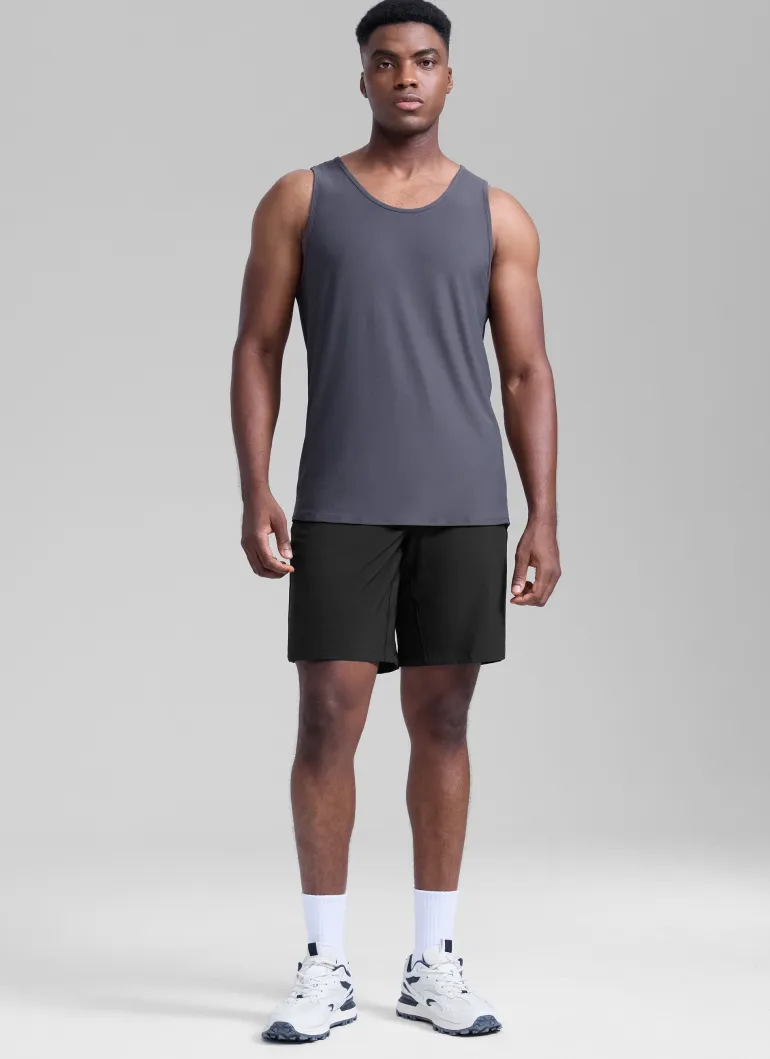Feathery-Fit Linerless Athletic Shorts 9''