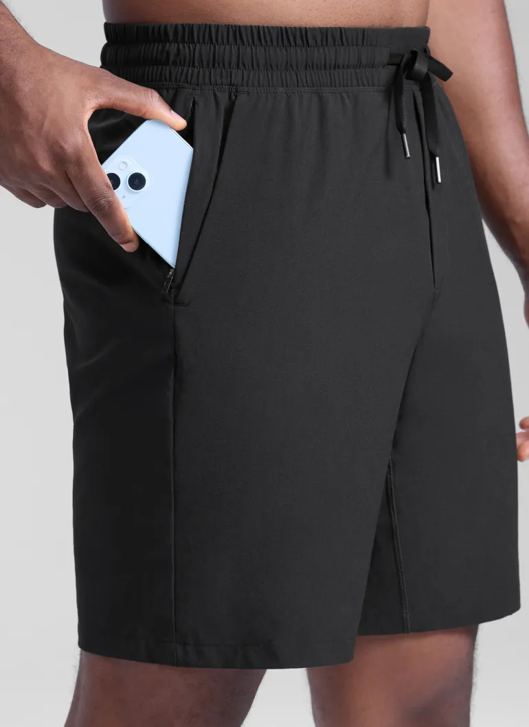 Feathery-Fit Linerless Athletic Shorts 9''