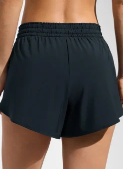 Feathery-Fit Relaxed Side Split Board Shorts 3.5