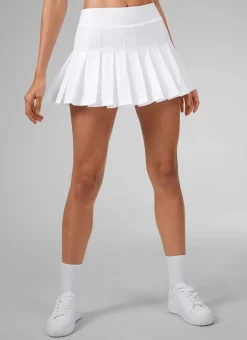 Feathery-Fit Soft A Line Pleated Tennis Skirt 14''