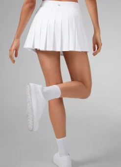 Feathery-Fit Soft A Line Pleated Tennis Skirt 14''