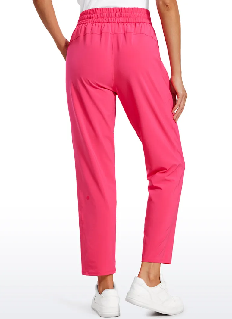 Feathery-Fit Soft Casual Workout Pants with Pockets 27"