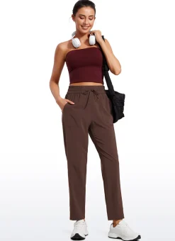 Feathery-Fit Soft Casual Workout Pants with Pockets 27